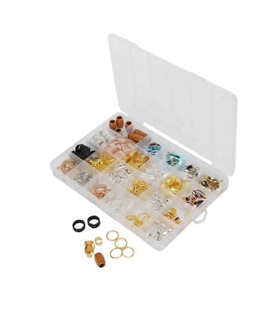 Hair Rings Shell Dreadlock Hair Ring Hair Decoration Braiding Hair Tools for Beauty Salon