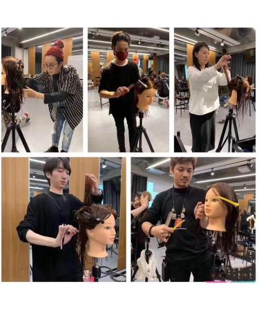 Mr. LQ Show Window Puppet - 80% Real Hair Training Head for Cutting & Braid Exercises - Light Brown - Buy Online on GoSupps.com