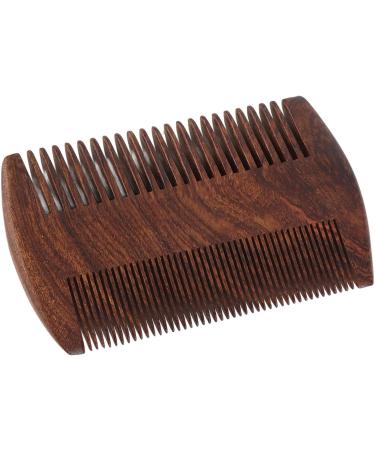 Le peigne anti-poux en bois pr vient les dommages au cuir chevelu Dents fines double face vite les d charges lectrostatiques limine les poux Peigne barbe pour un usage domestique - Buy Online on GoSupps.com