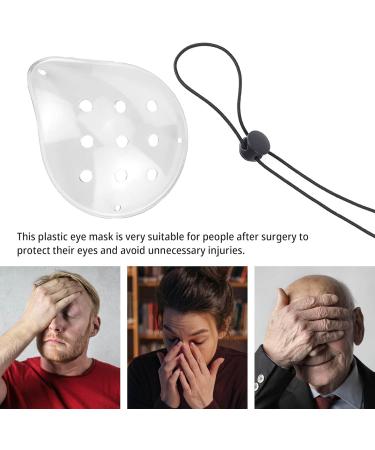 4 Pcs 9-Hole Plastic Eye Patches - Breathable Eye Protection for Kids & Adults Ideal for Eye Surgery Recovery - Buy Online on GoSupps.com
