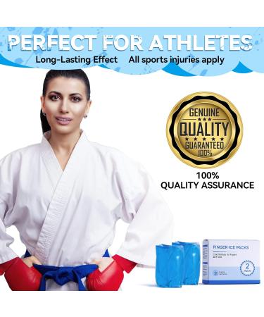 Thumb and Toe Ice Packs - Fast-Freezing & Reusable Gel Packs for Pain Relief - 2 Pack - Buy Online on GoSupps.com