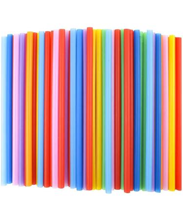Tomnk 120 Pack Jumbo Smoothie Straws, 10.3 Inch Straws Disposable Milkshake Straws Extra Long
