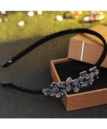 Ainvhh 5 Pack Crystal Pearl Flower Headbands for Women - Elegant Rhinestone Hair Hoop Accessory for Wedding Bride - Buy Online on GoSupps.com