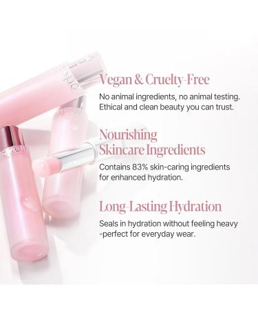 Espoir Bare Glow Lip Balm #5 Pinch Rose | Natural Sheer Color Moisturizing Lipstick Comfortable Finish Nourishing & Long-lasting Hydration Cruelty-Free Korean Makeup 0.1 oz. #Pinch Rose - Buy Online on GoSupps.com