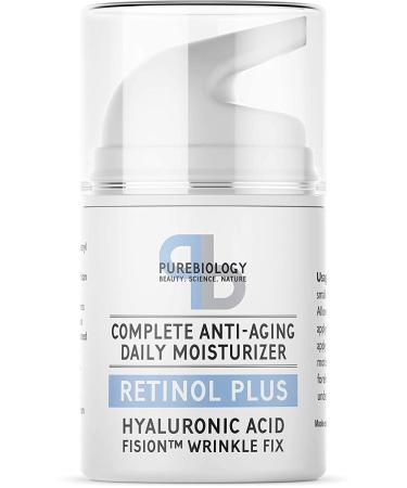 Retinol Anti-Aging Cream | Hydrating Face & Eye Moisturizer with Hyaluronic Acid & Vitamins E & B5 for Men & Women - Buy Online on GoSupps.com