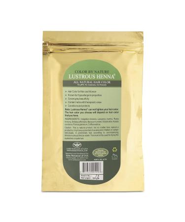 Soft Black Lustrous Henna - 100g | Natural Hair Color | International Shipping Available - Buy Online on GoSupps.com
