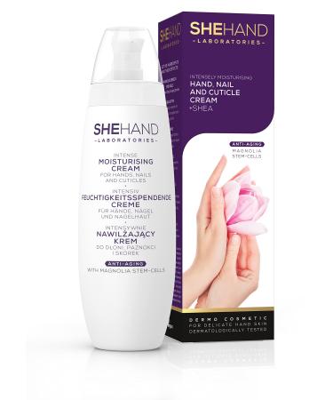 SHEHAND Intensive moisturizing cream for hands nails and cuticles with shea butter 200 ml