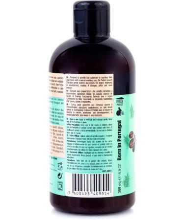 Real Natura - Perfect Growth Shampoo - Ideal Hair Growth - Natural Ingredients - Strengthening and Vitality - Shine and Softness - 300ml - Buy Online on GoSupps.com
