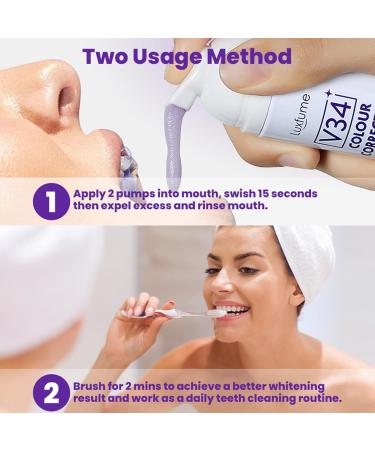  SOYDAN Color-correcting foam 60g travel-size refreshing toothpaste with mint flavor advanced gum repair toothpaste effective toothpaste for cleaning - Buy Online on GoSupps.com