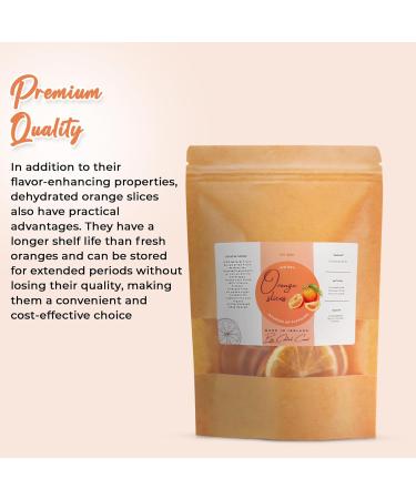Cocktail Crowd Dried Orange Slices Wheels Cocktail Garnish Orange Slices Nothing Added Dehydrated Gluten & Sugar Free Orange Slices for Drinks Fruits for Drinks Cocktail Gins (35.00 Grams) 35.0 grams - Buy Online on GoSupps.com