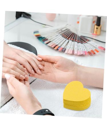 SHERCHPRY 200pi ces Dissolvant Pour Vernis Ongles Tampons Forme De C ur Pour Manucure Domicile Et Extensions De Cils Coton Doux Et Jetable - Buy Online on GoSupps.com