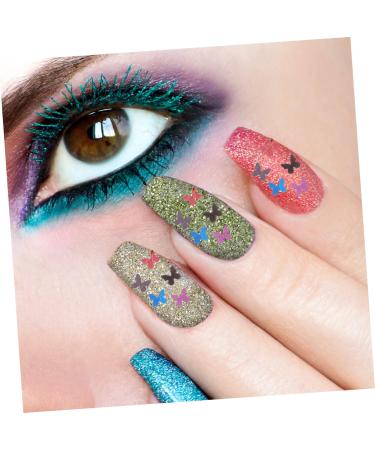 FRCOLOR 20 Boxes Nail Butterfly Sequins Butterfly Nail Confetti Butterfly Nails Nail Rhinestone Nail Glitter Flakes Nail Art Crystal Rhinestones PVC Accessories - Buy Online on GoSupps.com