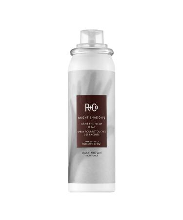 R+Co Bright Shadows Root Touch-Up Spray, 1.5 oz Dark Brown