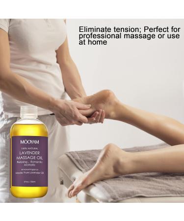 Cellulite Massage Oil | Relaxing Lavender Spa Essential Oils for Body & Muscle Care | Povanjer Gua Sha Massage - Buy Online on GoSupps.com