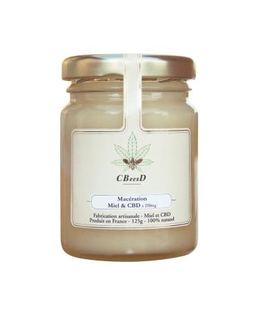 Honey & CBD (250mg) - 100% natural - Produced in France