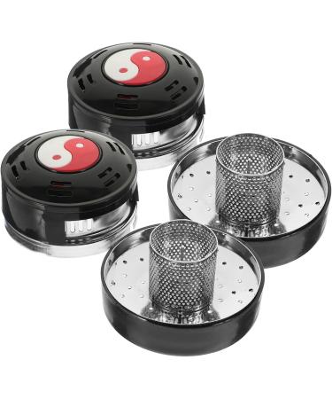 Homsfou 6 Stk Moxibustion Boxes for Adults - Wall Folding Organizer & Moxa Tank Holder - 3PCs AI-Box Bracket 7x5cm - Optimal Moxibustion Tool for Wellness - Buy Online on GoSupps.com