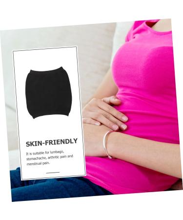 FRCOLOR Adjustable Waist Support Belt for Men & Women - Lumbar Stabilizer & Warmer - Black Lower Back Sleeve & Tableware Sucker - 27x27x0.5CM - Buy Online on GoSupps.com