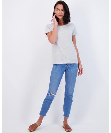 Women's Classic-Fit Cotton Short-Sleeve T-Shirt 4-Pack - Plus Size Available | Large Set 3 - Buy Online on GoSupps.com