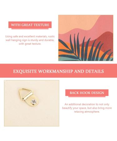 OSALADI 1 Set Bohemian Wooden Sign Home Accents Decor Boho Decor Wall Neutral Home Decor Bohemian Wall Art - Buy Online on GoSupps.com