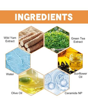 YOECO 2pcs Organic Yam Face Cream - Moisturizing & Cleansing Facial Skin | International Shipping - Buy Online on GoSupps.com