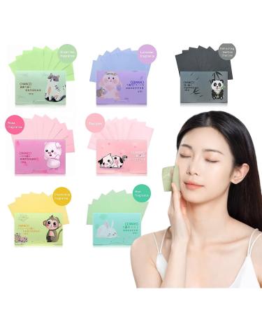 700 Pcs Oil Blotting Sheets for Face Blotting Paper for Oily Skin for People with Oily Skin at Home School Office Outdoor to Absorb The Facial Oil and Make The Face More Refreshing and Clean