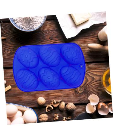 Alipis 2pcs Six Egg Mold Easter Egg Shapes Baking Mold Easter Egg Molds Silicone Egg Candle Mold Silicone Molds Gummy Mold Baking Pan Easter Silicone Mould Silica Gel Cake Chocolate Mold - Buy Online on GoSupps.com