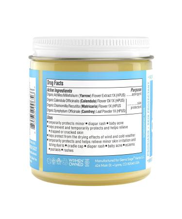 Green Goo Baby Balm 4 Oz Jar - Organic Gentle Moisturizing Baby Lotion for Skin Irritations - Buy Online on GoSupps.com