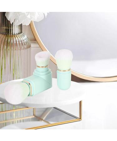 Retractable Powder Brush Blue Portable Home Makeup Brush Set for Makeup Beginners - Buy Online on GoSupps.com
