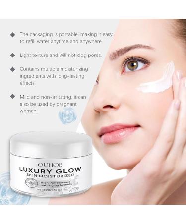  Orgrul Luxury Glow Anti-Aging Face Cream with Hyaluronic Acid Collagen and Vitamin E Anti-Wrinkle Cream for All Types - Buy Online on GoSupps.com