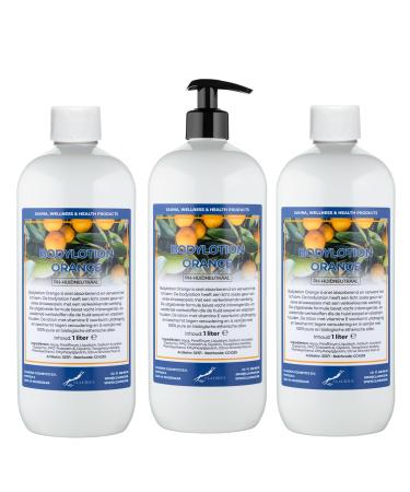 Claudius Bodylotion Orange 3 x 1 Liter with free pump