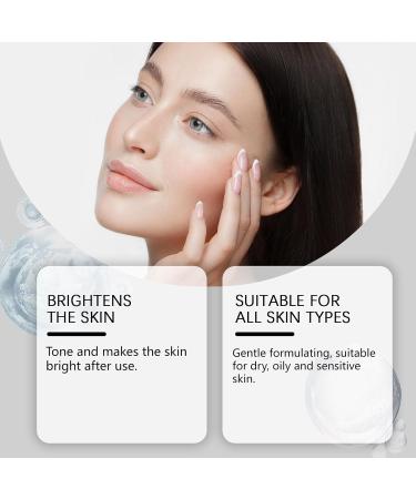 S rum au riz blanc + S rum au riz noir Gommage exfoliant doux pour le visage et le corps apaisant claircissant affinant et anti-points noirs pour tous types de peau. (White) - Buy Online on GoSupps.com