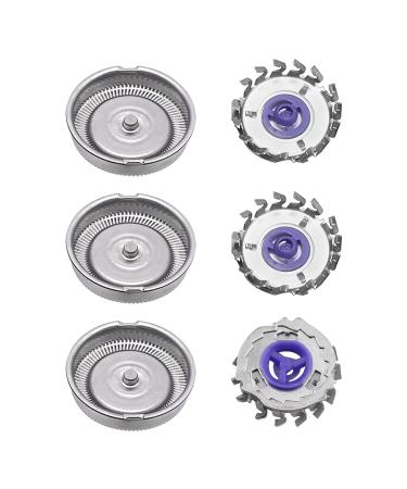 Replacement Shaver Heads for Norelco 5867XL 5865XL 5864XL & 5863XL - International Shipping Available - Buy Online on GoSupps.com