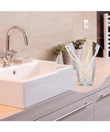 Gandeer 200 Pieces Disposable Toothbrushes - Individually Wrapped Bulk Manual Toothbrush Set for Travel - Adults & Kids - 2 Colors - Buy Online on GoSupps.com