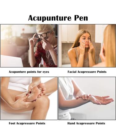 Stainless Steel Acupuncture Pen for Deep Tissue Massage - Pain Relief Tool for Full Body Meridian Therapy - Buy Online on GoSupps.com