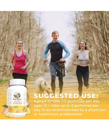 Ginger Root Gummy Supplement for Joint & Immune Health - 90 Vegan Gummies | Non-GMO & Gluten Free - Buy Online on GoSupps.com
