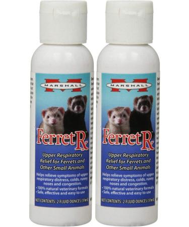 Marshall Pet Products Ferret Rx Upper Respiratory Treatment 4oz - Set of 2 - Buy Online on GoSupps.com