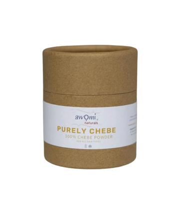 Buy Purely Chebe Powder - Traditional African Beauty Secret for Longer Stronger Hair Growth | Awomi Naturals (100g) - Zero Waste - Buy Online on GoSupps.com