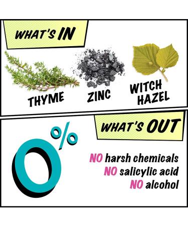 Simple Daily Skin Detox SOS Clearing Booster 25ml - Thyme Zinc & Witch Hazel for Shine & Blemish Control - International Shipping Available - Buy Online on GoSupps.com