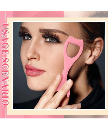 3 Pcs Mascara Shield Applicator Set | Silicone Mermaid Design | Eyelash Separator Tool for Women and Girls - Purple/Pink/Blue - Buy Online on GoSupps.com