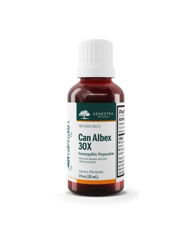 Genestra Brands Can Albex 30X | Candida Albicans Homeopathic Remedy in Liquid Form | 1 fl. oz.