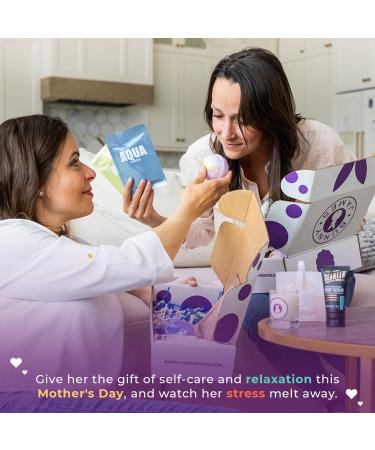 Self Care Gift Basket for Mom - Cruelty-Free Bath & Spa Set with Bath Bombs, Shea Butter Tin, Bunny Soap, Scented Candles & More - Perfect Gift for Women - Buy Online on GoSupps.com