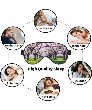 Spring is in The Air Soft Eye Mask Sleeping Mask Breathable Eye Patch for Women Perfect for Travel and Relaxation - Buy Online on GoSupps.com