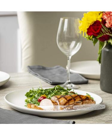 300 Pack Heavyweight Disposable Clear Plastic Knives by Comfy Package - Buy Online on GoSupps.com