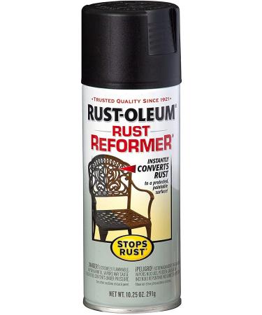 Rust-Oleum 215215 Stops Rust Rust Reformer Spray  10.25 oz  Black 10.25 Ounce Aerosol