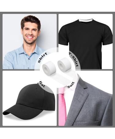 Disposable Collar Protector Sweat Pads - Self-Adhesive Neck Liner for Shirts - 2 Roll Set - Buy Online on GoSupps.com