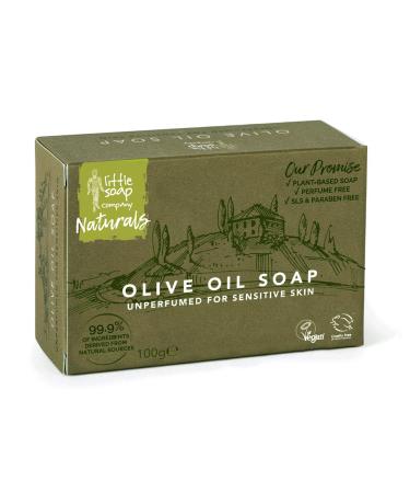 Little Soap Olive Oil Soap Bar - Vegan Cruelty Free No SLS or Parabens Mediterranean Range Bar of Soap Perfect for Sensitive Skin Natural Eco Friendly Body & Hand Soap 100g (Olive) - Buy Online on GoSupps.com