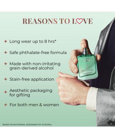 Just Herbs Relaxing Moss & Musk EDP Perfume for Men 50ml Long Lasting Up to 8 Hours Pure Fragrance Eau Da Parfum Mens Body Spray - Buy Online on GoSupps.com