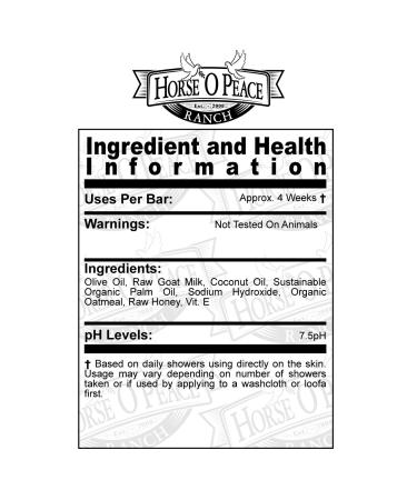 Handmade Goat Milk Oatmeal 'n Honey Soap - 2 Pack, 4.5oz./Bar - 2 Count - Buy Online on GoSupps.com