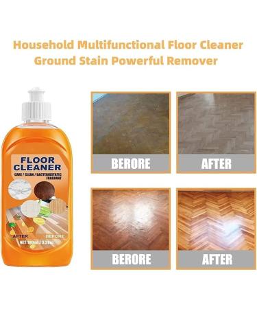 Ondaum Cleaner Ondaum Floor Cleaner Momeng Floor Cleaner Orange Powerful Decontamination Floor Cleaner Wood Floor Cleaner and Polish (2Pcs) - Buy Online on GoSupps.com