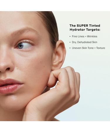 U Beauty The Super Tinted Hydrator - Hyaluronic Acid Moisturizer for Supple Skin - 1 oz Fair Shade 01 - 48-Hour Hydration - Buy Online on GoSupps.com